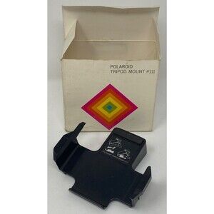 Polaroid #111 Tripod Mount for SX-70 Folding Camera Models, SLR 680 690, etc.